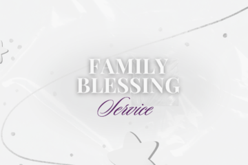 Streams of joy family blessing banner