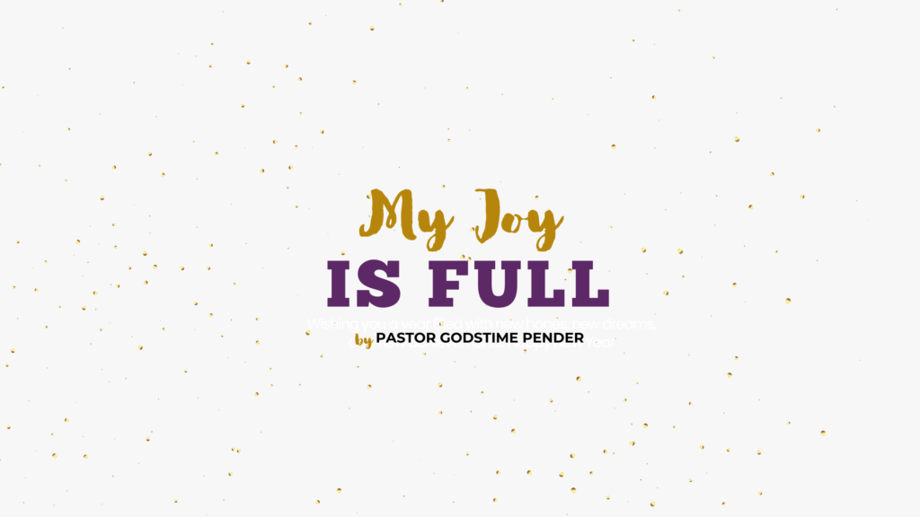 My Joy is full june service