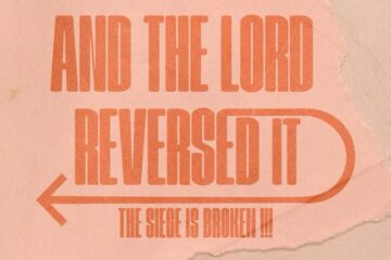 And the Lord reversed it banner