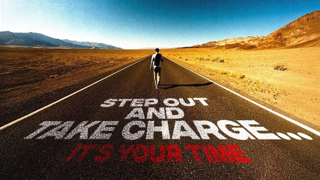 Step out and take charge service banner