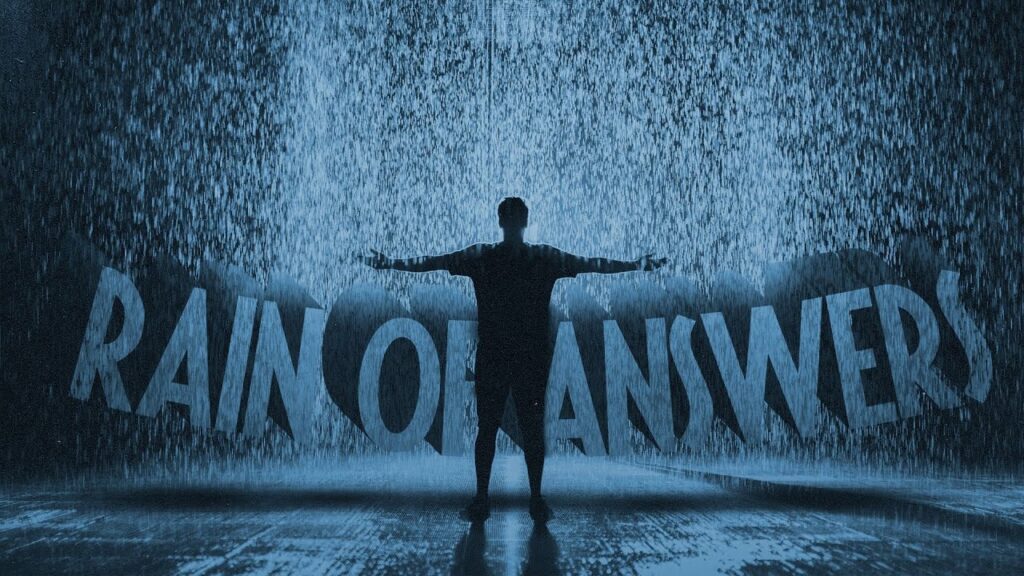 Rain of answers service banner
