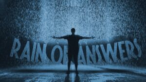 Rain of answers service banner