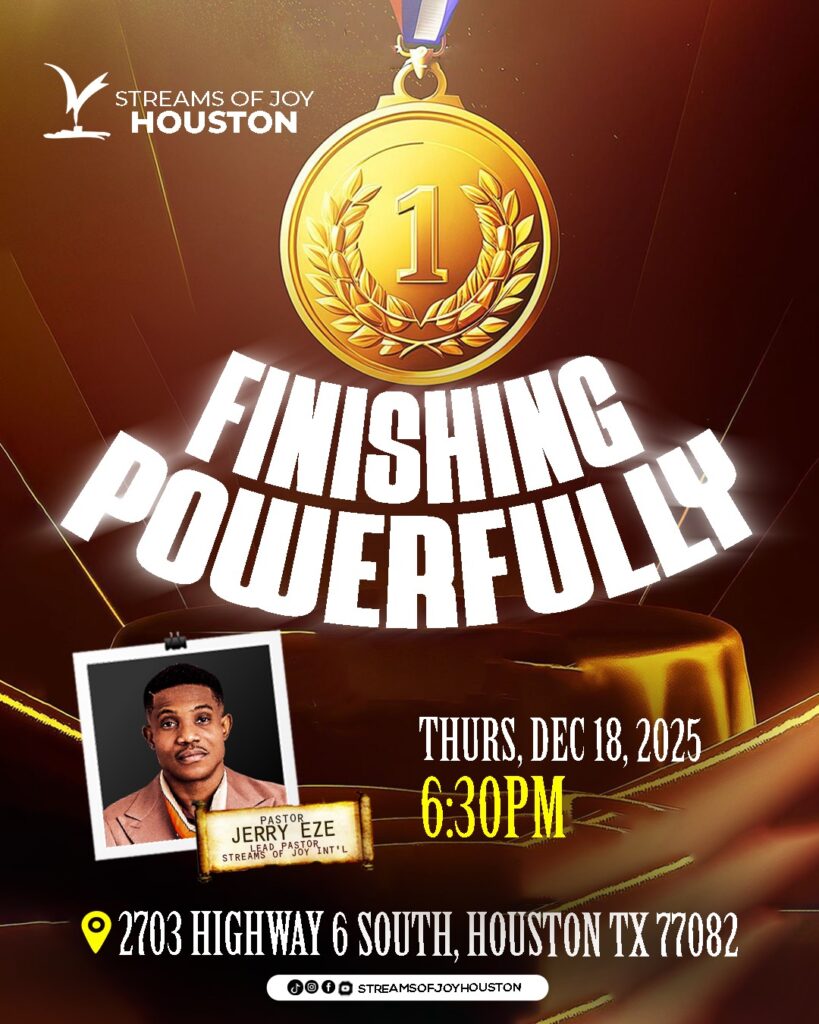 Finishing powerfully - Wor shop flyer