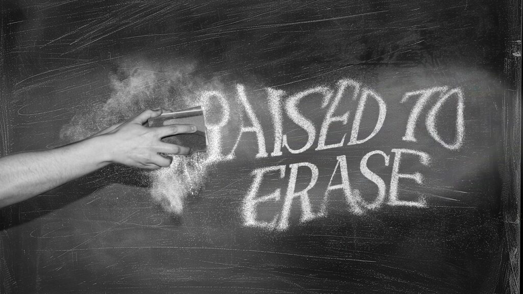 Sunday service banner - raised to erase