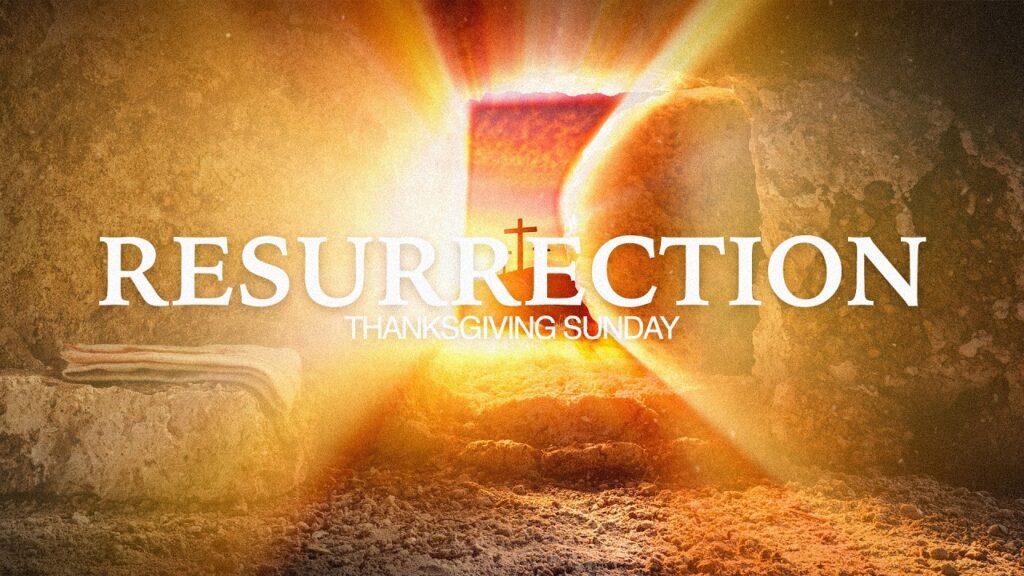 Easter service banner