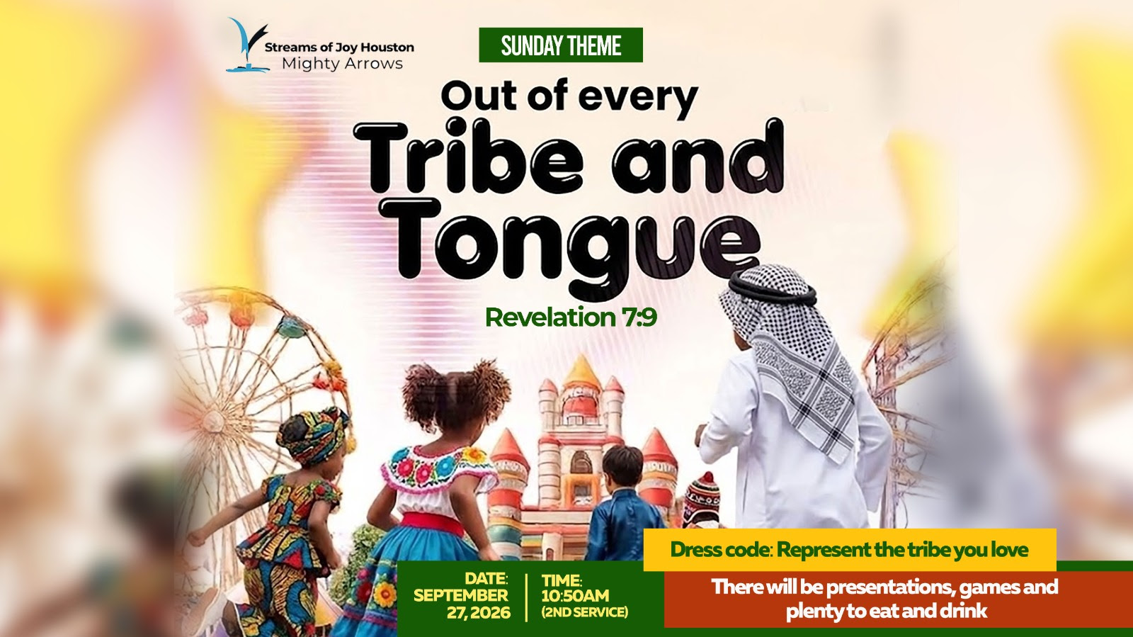 Every tribe event banner